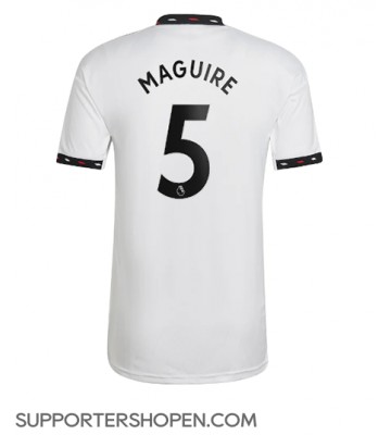Manchester United Harry Maguire #5 Borta Matchtröja 2022-23 Kortärmad